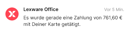 Physische und virtuelle VISA Karten